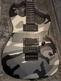 ESP E-II M-II Neck Thru Urban Camo