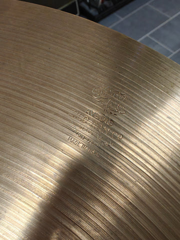 Zildjian Avedis Ride 20" 1960s Made in USA