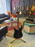 LTD M-400 Floyd Rose Satin Black Lefty